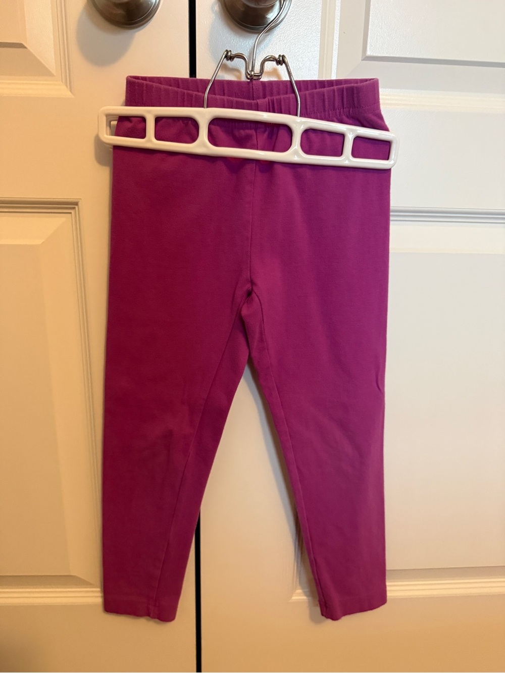 Hanna Andersson Magenta Stretch Leggings for Kids